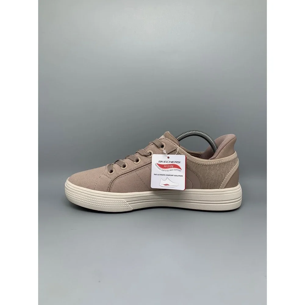 Skechers Slip-ins Arch Fit Eden LX Tan Sneakers 183225 Men's Sz‎ 8.5 Women's 10